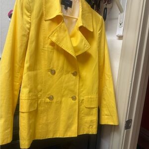 Faconnable Sunny Yellow Pea Coat